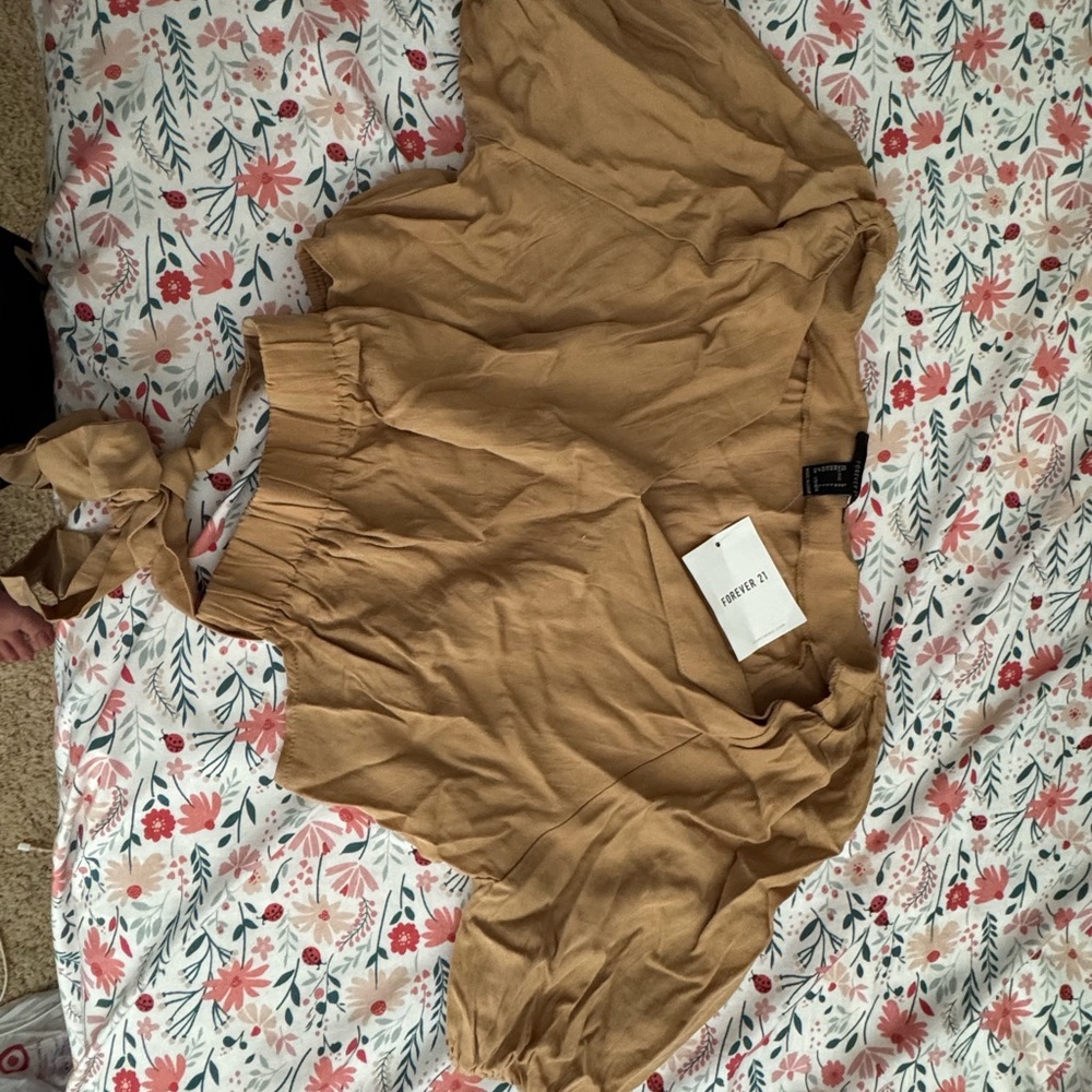 Forever 21 Camel Top